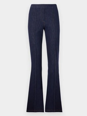 Jeansy Dzwony Diane Von Furstenberg granatowy