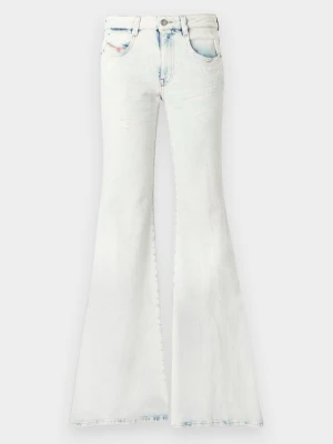 Jeansy Dzwony Diesel niebieski denim