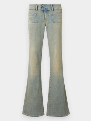 Jeansy Dzwony Diesel niebieski denim