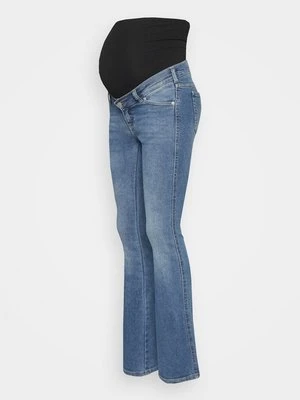 Jeansy Dzwony Dr. Denim granatowy