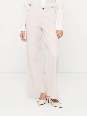 Jeansy Dzwony ECOALF mauve