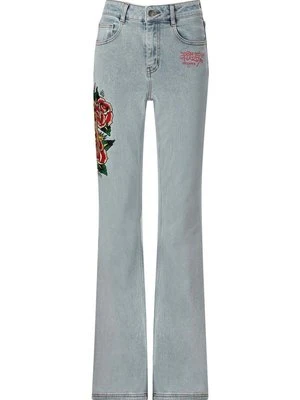Jeansy Dzwony Ed Hardy