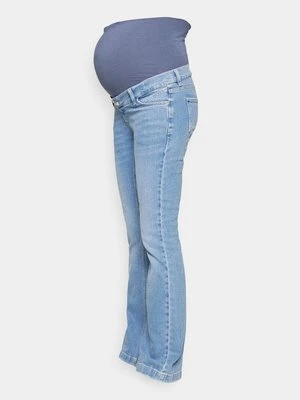 Jeansy Dzwony Esprit niebieski denim