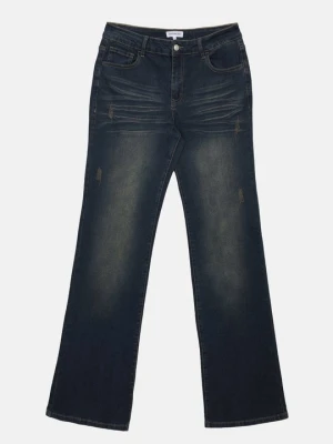 Jeansy Dzwony Even&Odd Tall By Zalando niebieski