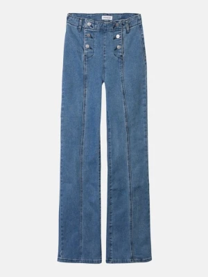 Jeansy Dzwony Even&Odd Tall By Zalando szafirowy