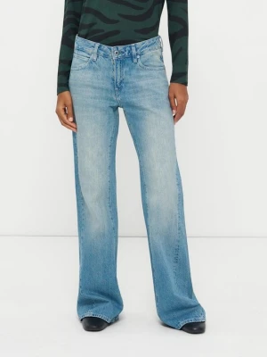 Jeansy Dzwony G-Star niebieski denim
