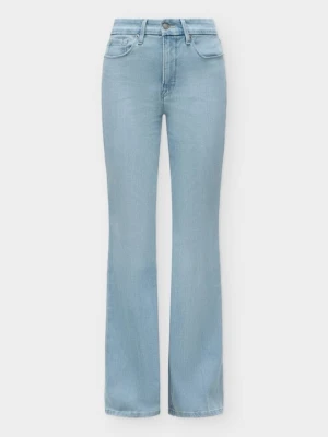 Jeansy Dzwony Good American jasnoniebieski denim