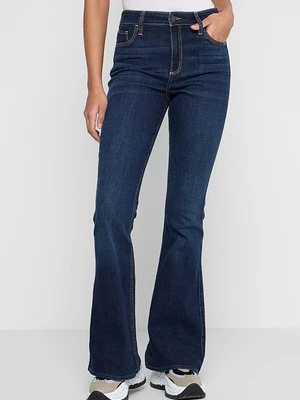 Jeansy Dzwony Hollister Co. niebieski