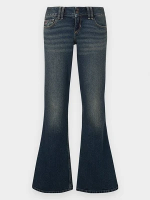 Jeansy Dzwony Hollister Co. ciemnoniebieski