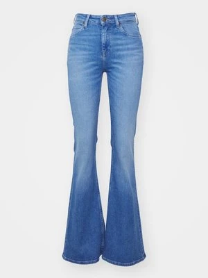 Jeansy Dzwony Lee jasnoniebieski denim