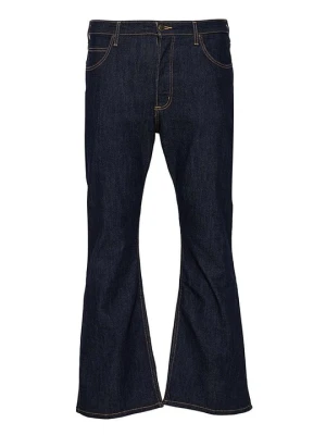 Jeansy Dzwony Lee ciemnoniebieski denim