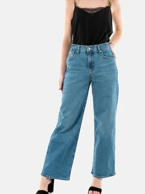 Jeansy Dzwony Levi's niebieski