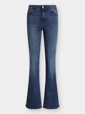 Jeansy Dzwony Lindex niebieski denim