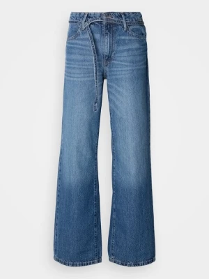 Jeansy Dzwony Lindex niebieski denim