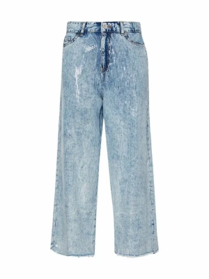 Jeansy Dzwony Liu Jo niebieski denim