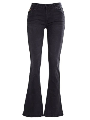 Jeansy Dzwony LOIS JEANS czarny