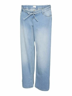 Jeansy Dzwony Mamalicious jasnoniebieski denim