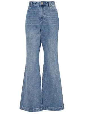 Jeansy Dzwony Michael Kors niebieski