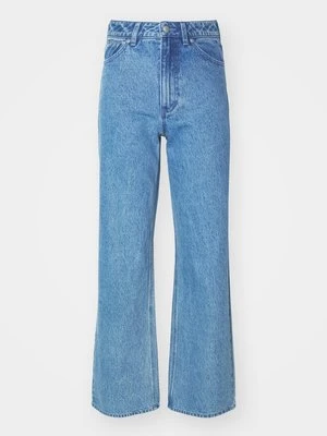 Jeansy Dzwony Obey Clothing jasnoniebieski denim