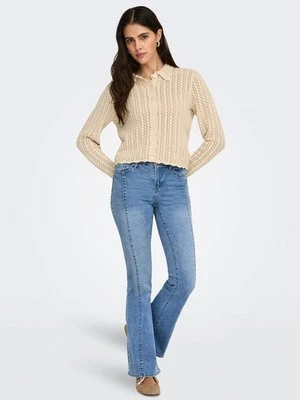 Jeansy Dzwony Only jasnoniebieski denim