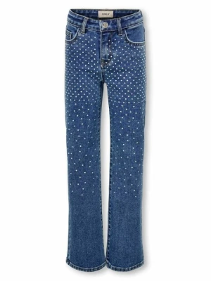 Jeansy Dzwony ONLY GIRLS niebieski denim