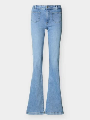 Jeansy Dzwony Only jasnoniebieski denim