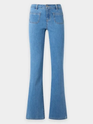 Jeansy Dzwony Only niebieski denim