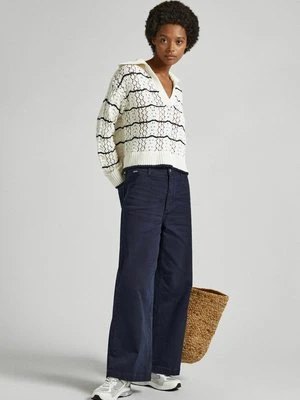 Jeansy Dzwony Pepe Jeans granatowy