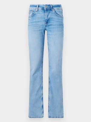 Jeansy Dzwony Pepe Jeans niebieski denim