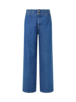 Jeansy Dzwony Pepe Jeans niebieski denim