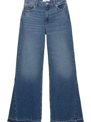 Jeansy Dzwony PULL&BEAR niebieski denim