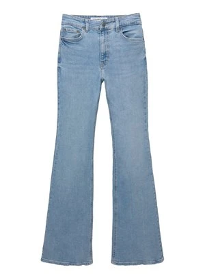 Jeansy Dzwony PULL&BEAR jasnoniebieski denim