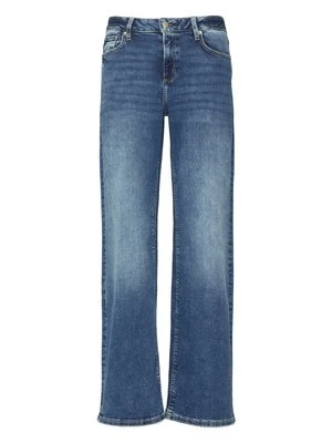 Jeansy Dzwony QS niebieski denim