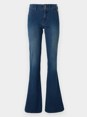 Jeansy Dzwony Replay niebieski denim
