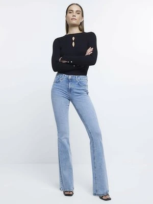 Jeansy Dzwony River Island