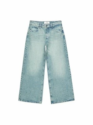 Jeansy Dzwony Stradivarius dirty denim