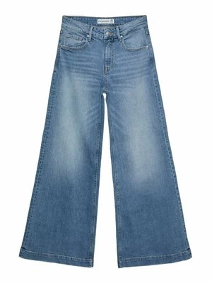 Jeansy Dzwony Stradivarius niebieski denim