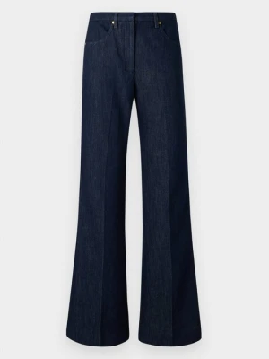 Jeansy Dzwony Tara Jarmon niebieski denim
