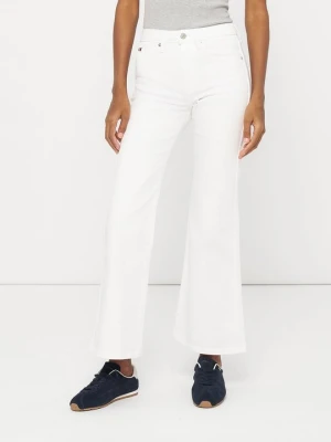 Jeansy Dzwony Tommy Hilfiger biały