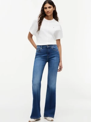 Jeansy Dzwony Tommy Hilfiger niebieski denim