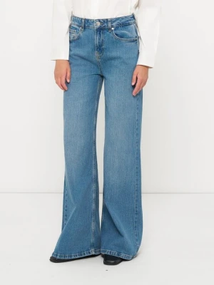 Jeansy Dzwony Tomorrow niebieski denim