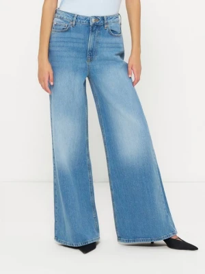 Jeansy Dzwony Tomorrow niebieski denim