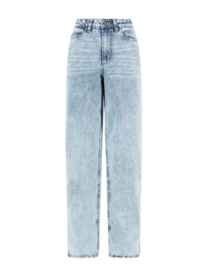 Jeansy Dzwony Urban Classics niebieski