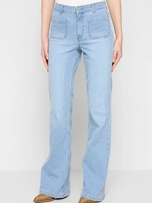 Jeansy Dzwony Vero Moda jasnoniebieski