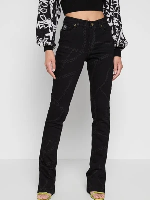 Jeansy Dzwony Versace Jeans Couture czarny
