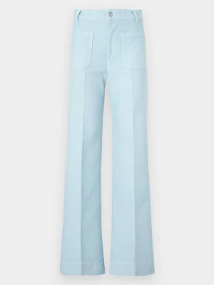 Jeansy Dzwony Victoria Beckham jasnoniebieski denim