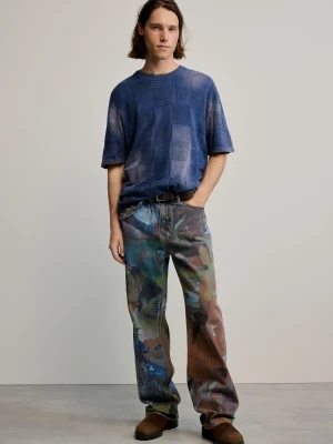 Jeansy gaugin Desigual