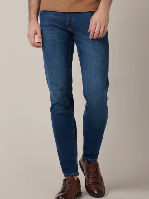 Jeansy Granatowe Arturo Regular Lancerto