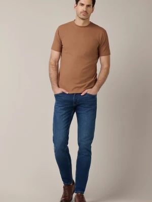 Jeansy Granatowe Arturo Regular Lancerto