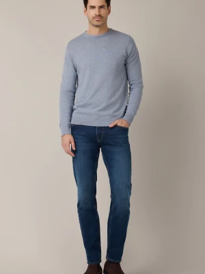 Jeansy Granatowe Guido Lancerto